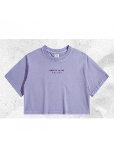 CHIOS CLUB - Crop TOP / Olive  SS22 Series (4色入)